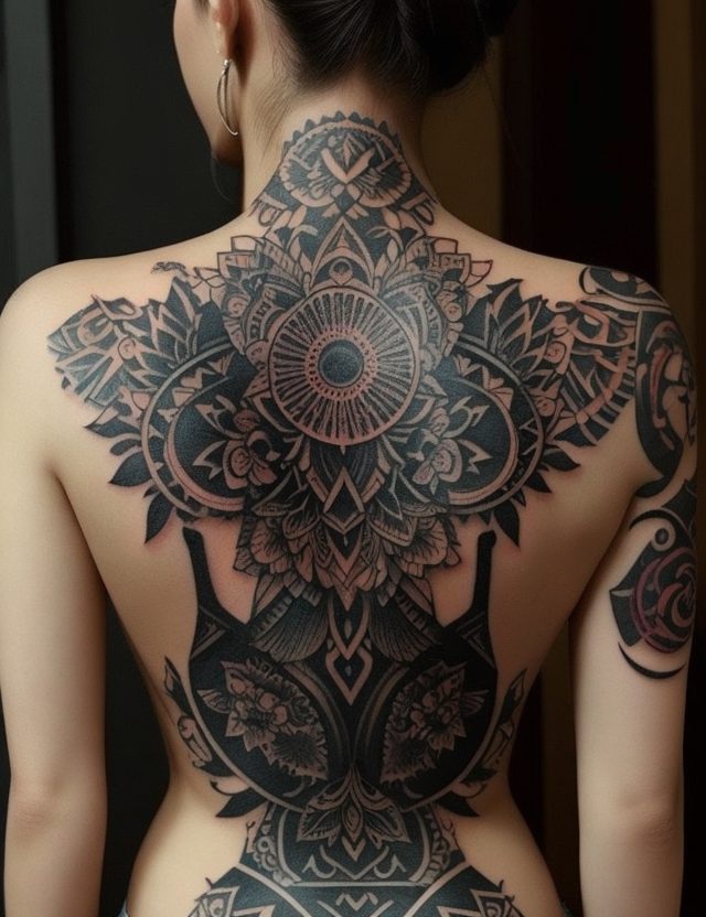 Flower Back Tattoos: 30 top trending designs to match your personality