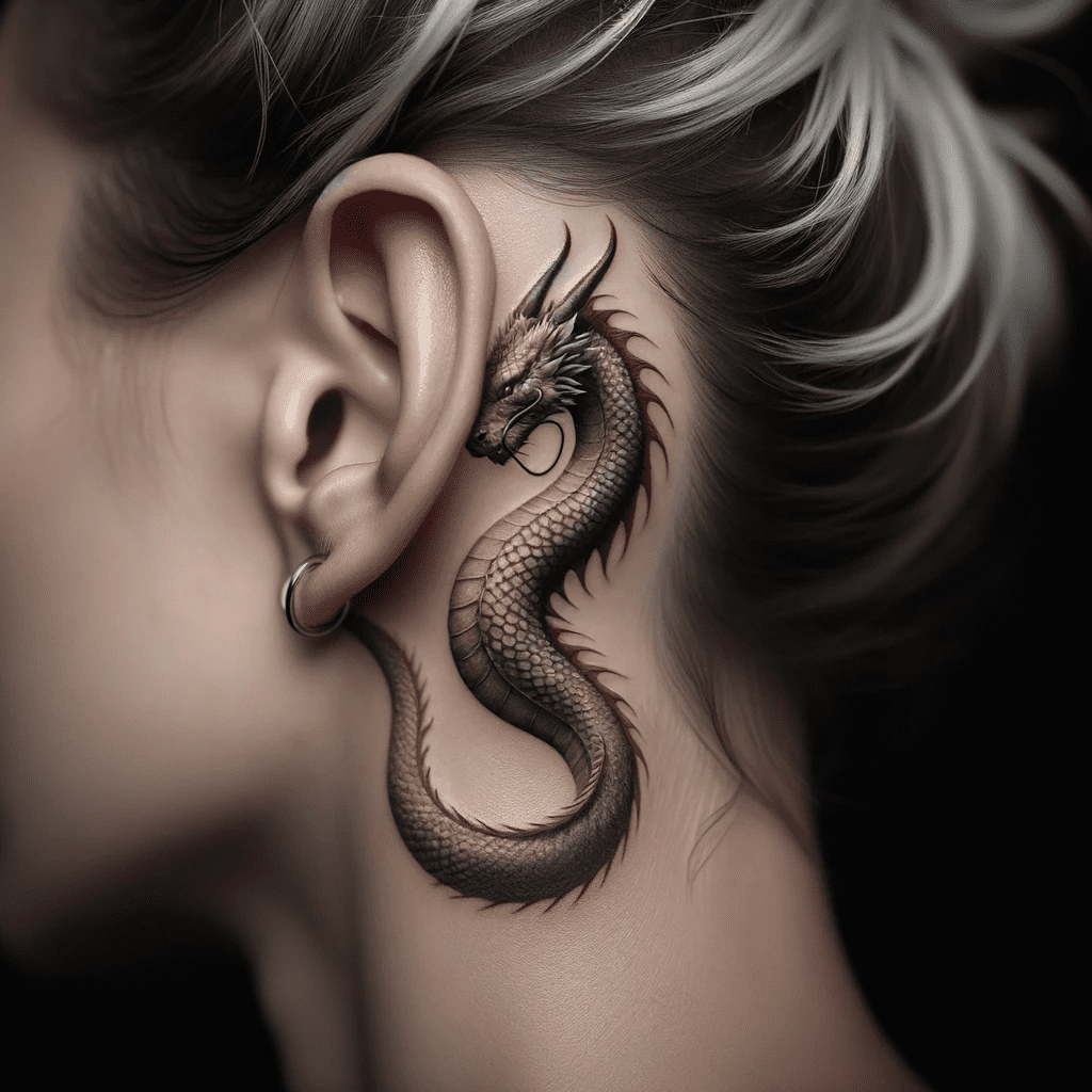 30 Best Japanese Tattoos Behind Ear Unique Designs