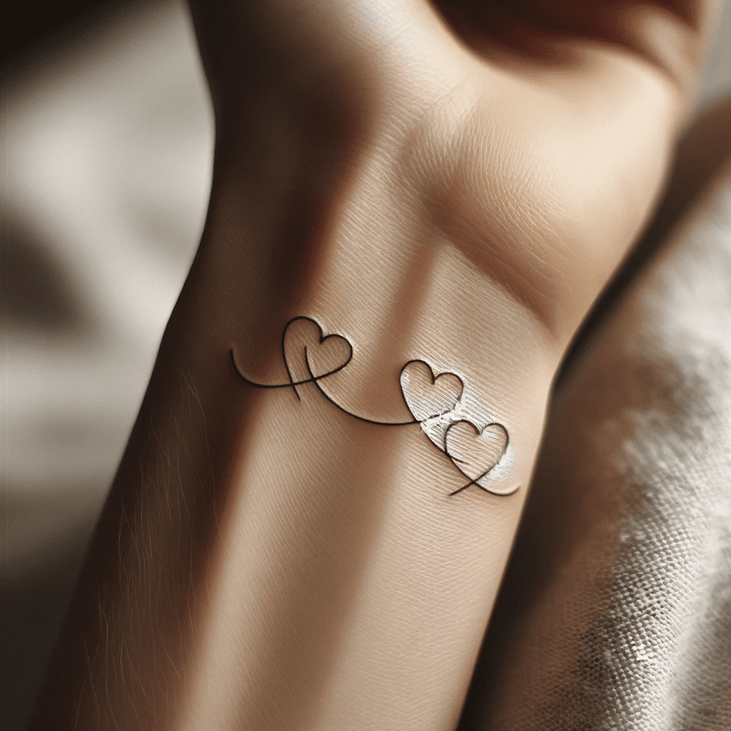 3 Hearts Tattoo 20 Best, Unique Designs For You