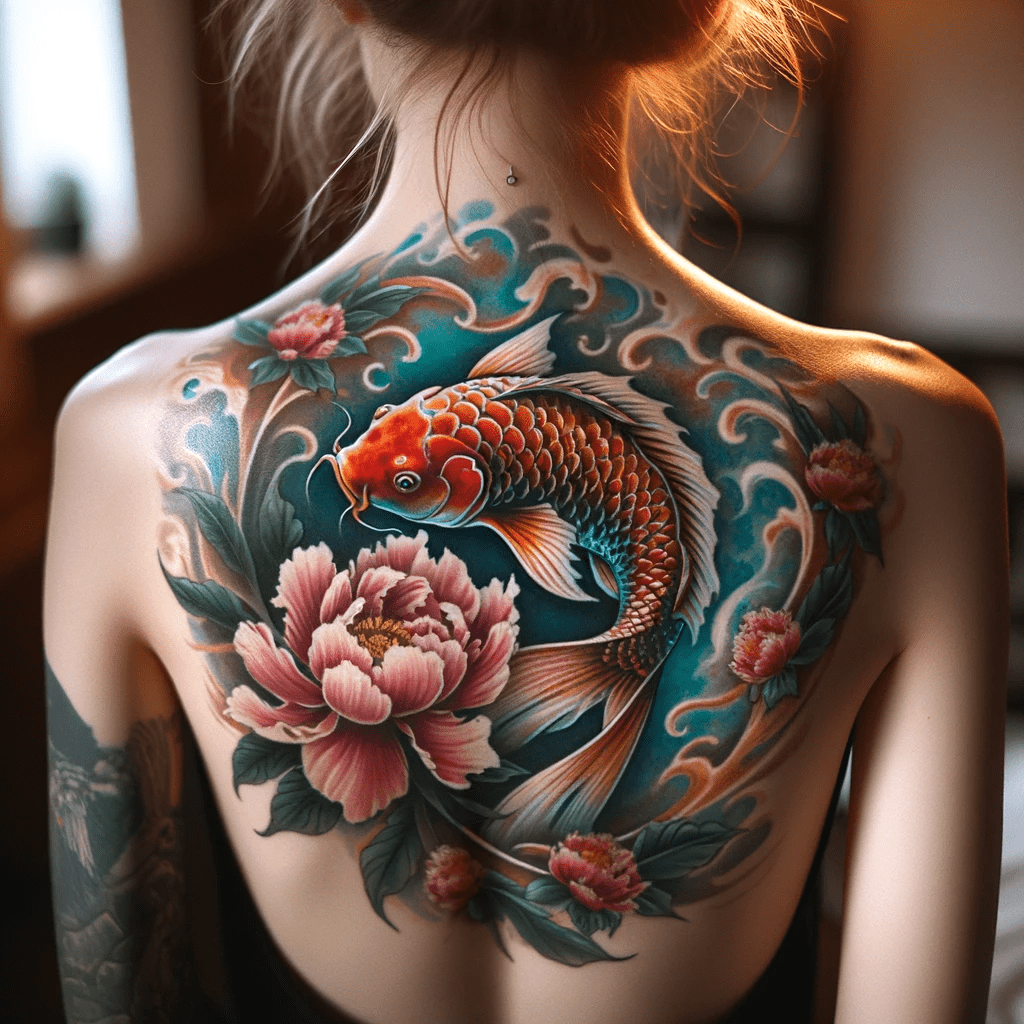 50 Best Unique Japanese Koi Fish Tattoos for Women